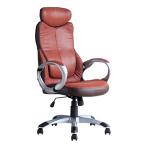 soldout オフィスチェア イス 椅子 パソコンチェア デスクチェア レトロ おしゃれ 肘付き キャスター付き ハイバック モダン レザー 革張り リラックス PAGE