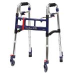  ходунки M модель с роликами . ширина 50~57× глубина 51~53× высота 70~80cm приспособление для ходьбы контейнер ходьба тренировка контейнер ходунки War машина складной уход помощь уход объект перемещение type M-0293ST