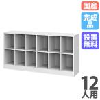  принимая во установка бесплатный запирающийся шкафчик 12 человек для 6 ряд 2 уровень обувь box стойка для обуви обувь inserting место хранения школа офис открытый сделано в Японии конечный продукт модный steel для бизнеса регулировка SBK-62