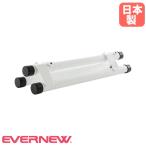 ゴールウェイト エバニュー 幅22×直径4.7×長さ67×高さ5.2cm スチール製 両端キャップ付 レンチ付 屋内 屋外 ゴール用ウェイト 部活 体育館 日本製 EKD789