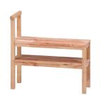 Natural singnature вход место хранения bench ширина 700× глубина 300× высота 700mm выдерживаемая нагрузка 80kg натуральный Raver дерево Rucker покраска из дерева bench для входа bench место хранения имеется полки есть 4748