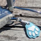 パターキャッチャー パターカバークリップ ホルダー肉球白シリーズ 本革 手縫い オリジナル 日本製 シリコン樹脂使用のクリップ付 置忘れ 汚れ防止 送料無料