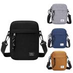 スマホショルダー メンズ レディース スマホポーチ ショルダーバッグ 斜めがけ 撥水 軽量 ガジェットポーチ ボディバッグ