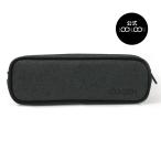 LOONLOON 263 ストーン ペンケース ダークグレー 大容量 おしゃれ シンプル筆箱