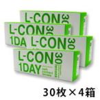 ワンデーコンタクト エルコンワンデー 4箱 1day 1日使い捨て 人気 ONE DAY