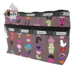 Yahoo! Yahoo!ショッピング(ヤフー ショッピング)超美品 LeSportsac レスポートサック マルチカラー ナイロン ポーチバッグ 化粧ポーチ 小物入れ レディース 302567