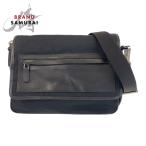 美品 GUCCI グッチ ブラック 黒 シルバー金具 ナイロン/レザー 28562 斜め掛け ショルダーバッグ メッセンジャーバッグ レディース 409585