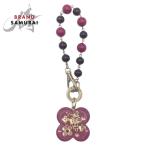 ANTEPRIMA アンテプリマ パープル シルバー金具  プラスチック キーホルダー キーリング レディース 409977