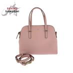 美品 Kate Spade ケイトスペード ピンク ゴールド金具 レザー ショルダーバッグ ハンドバッグ 2way レディース 410093