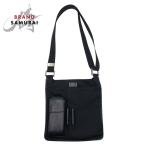 美品 GUCCI グッチ ブラック 黒 ナイロン 0190350 ショルダーバッグ メッセンジャーバッグ 男女兼用 レディース 410641