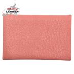  прекрасный товар HERMES Hermes karu vi розовый фламинго she-bru футляр для карточек футляр для визитных карточек T печать женский 410763