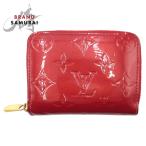  прекрасный товар LOUIS VUITTON Louis Vuitton монограмма veruni красный Gold металлические принадлежности эмаль M93608 футляр для карточек футляр для визитных карточек женский 500793