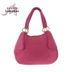 ショッピングMIUMIU 美品 MIUMIU ミュウミュウ ロゴ ピンク ゴールド金具 レザー ワンショルダーバッグ ハンドバッグ レディース 501624