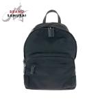 美品 PRADA プラダ テスート ロゴパッチ ブラック 黒 マルチカラー シルバー金具 ナイロン 2VZ135 リュックサック メンズ 502027