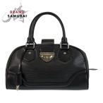 美品 LOUIS VUITTON ルイヴィトン エピ ボーリング モンテーニュGM ブラック 黒 M59312 ハンドバッグ ショルダーバッグ レディース 502174