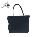美品 PRADA プラダ テスート 三角ロゴプレート ブラック 黒 シルバー金具 ナイロン B8489 トートバッグ ハンドバッグ レディース 502804