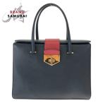 ショッピングPRADA PRADA プラダ サフィアーノ ブラック レッド ゴールド金具 レザー B2725C ハンドバッグ トートバッグ レディース 503339