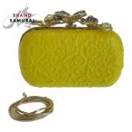 美品 NINA RICCI ニナリッチ イエロー 