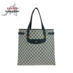 GUCCI グッチ オールドグッチ グレー ネイビー ゴールド金具 GGスプリームキャンバス 39 02 061 トートバッグ ショルダーバッグ 504030