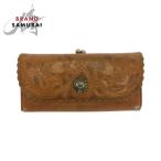 ANNA SUI アナスイ 花柄 ブラウン ゴー