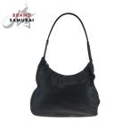 ショッピングプラダ PRADA プラダ プラスチックハンドル ロゴ ブラック 黒 プラスチック/レザー ホーボー プラハンドル ショルダーバッグ レディース 506466
