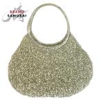 美品 ANTEPRIMA アンテプリマ スタンダード ラウンド シルバー PVC ハンドバッグ レディース 600741