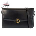 GUCCI �O�b�` ���B���e�[�W �I�[���h�O�b�` �u���b�N �� �S�[���h���� ���U�[ �V�����_�[�o�b�O �|�V�F�b�g ���f�B�[�X 601515