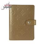 LOUIS VUITTON Louis Vuitton монограмма коврик Agenda PM Gold кожа R20934 обложка для записной книжки женский 604094