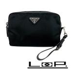 # не использовался # Prada vela сумка бардачок te Hsu to нейлон Nero черный 1NE021 [274992]*
