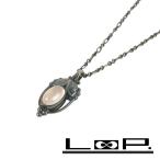 ■美品■　ジョージジェンセン ローズクォーツ ピンク 石 ネックレス SV925 シルバー 2003 【275760】8
