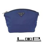 # прекрасный товар # Prada сумка макияж косметические мелочи inserting te Hsu to нейлон soft нейлон голубой 1N1758 [281228]8