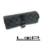 ■新同■　ルイヴィトン エテュイ3 モントル 時計 アクセサリー ケース ダミエ グラフィット N41137 【292491】1