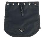 # новый такой же # Prada мешочек сумка бардачок te Hsu to нейлон черный 1NA369 [364822]3