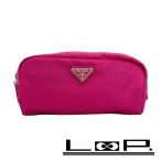 # новый такой же # Prada сумка бардачок макияж косметика te Hsu to нейлон винт ko розовый 1NA350 [369025]3