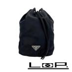 # новый такой же # Prada мешочек сумка бардачок te Hsu to нейлон черный 1NA369 [369032]4