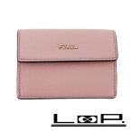ショッピングフルラ ■未使用■　フルラ バビロン コンパクトウォレット 3つ折り 財布 レザー ピンク 箱 【375248】5