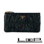 # не использовался # Prada мешочек сумка gya The - бардачок кожа черный Nero 1M1152 [375545]5
