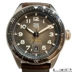 ■美品■ タグホイヤー  TAG Heuer オータヴィア キャリバー5 腕時計 自動巻き スモーキー ブラック WBE5110.FC8266 【40769】