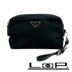 # прекрасный товар # Prada сумка макияж косметические мелочи inserting нейлон черный NERO 1NE021 [410918]5