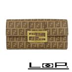 ■中古■　フェンディ ズッキーノ 長財布 ウォレット PVC ブラウン 8M0021 箱 【422133】8