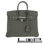 ■新同■　エルメス バーキン25 ハンド バッグ トゴ エタン B刻 箱 【423826】1