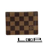 # б/у # Louis Vuitton poruto2karutoveru TIKKA ru футляр для карточек чехол для пропуска монограмма M60533 [424731]5