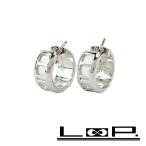 ショッピングティファニー ■新同■磨き済■　ティファニー アトラス フープ ピアス アクセサリー シルバー SV925 【435478】9