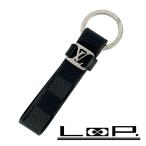 ショッピングキーリング ■新同■　ルイヴィトン ドラゴンヌ キーリング キーホルダー LV ダミエ グラフィット ブラック M62706 箱 【442575】10