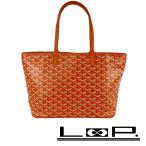 ショッピングゴヤール ■新同■　ゴヤール アルトワ PM トート バッグ ファッション PVC レザー オレンジ 【465444】11