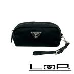 # прекрасный товар # Prada сумка ремешок бардачок макияж сумка нейлон черный 1NE175 [482410]11