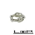  Hermes # не использовался #she-n Dunk ru шарф кольцо мода SS серебряный [511707]1
