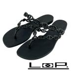 エルメス ■未使用■ サンダル アイランド シューズ 靴 シェーヌダンクル ポリウレタン ブラック #35 MG241051Z 箱 【519222】5