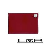 varek -тактный la# прекрасный товар # футляр для карточек карта держатель 7 листов бизнес коллекция кожа красный серебряный [529399]7