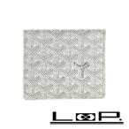 ショッピングゴヤール ゴヤール ■美品■ サンフロランタン ウォレット 二つ折り 財布  ヘリンボーン PVC ホワイト イエロー APM11050 【536816】5